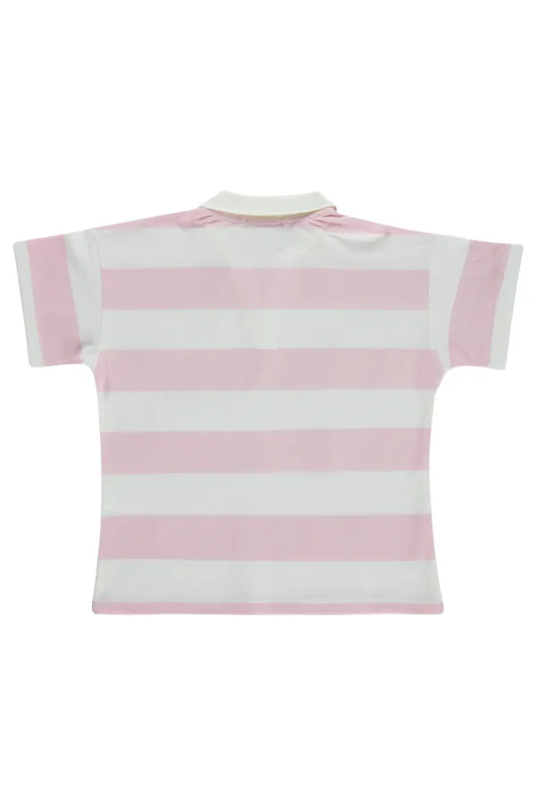 Kız Çocuk Tişört 6-9 Yaş Pudra - Paket