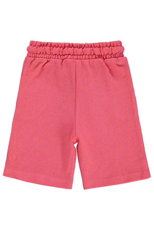 Kız Çocuk Kapri 2-5 Yaş Nar - Paket