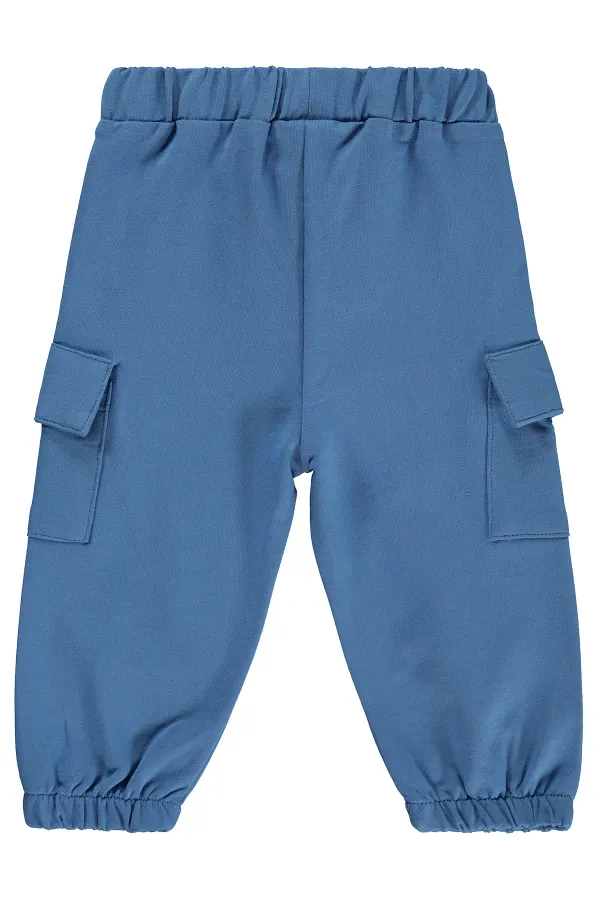 Baby Sweatpants 0-24 Months Light Indigo - Pack