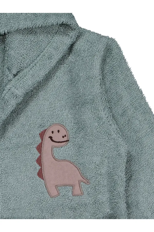 Bebek Bornoz 0-24 Ay Haki - Paket