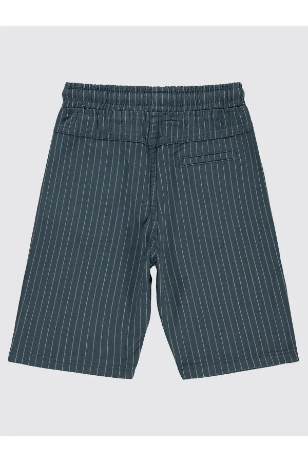 Capri garçon 6-9 ans Bleu marine doux - Emballage