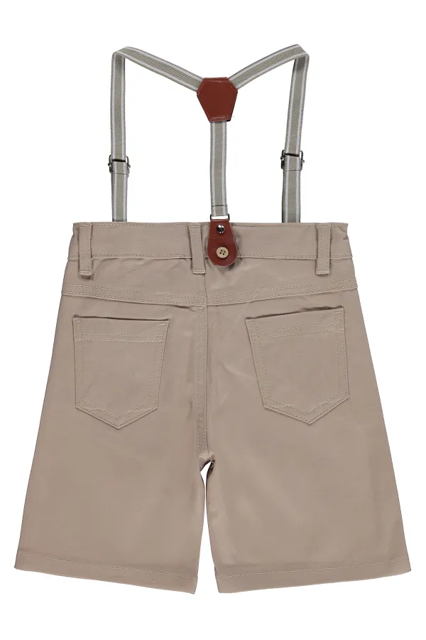 Pantalon Capri pour garçon, 2-5 ans, couleur pierre - Emballage Pantalon Capri pour garçon, 2-5 ans, couleur pierre - Emballage