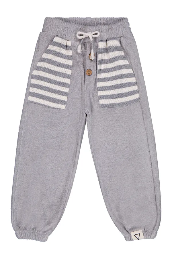 Boy's Trousers 2-5 Years Old Gray - Pack