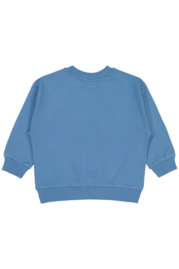 Sweat-shirt garçon 2-5 ans indigo - Emballage