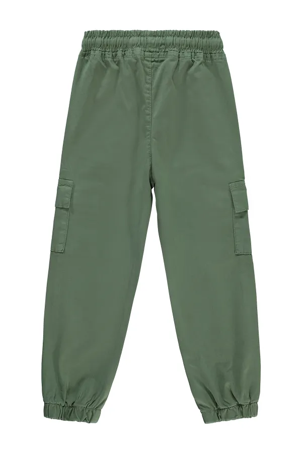 Kız Çocuk Pantolon 10-13 Yaş Haki - Paket