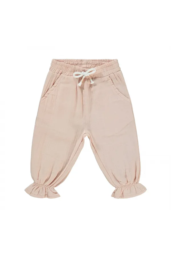 Bebek Pantolon 6-18 Ay Pembe - Paket