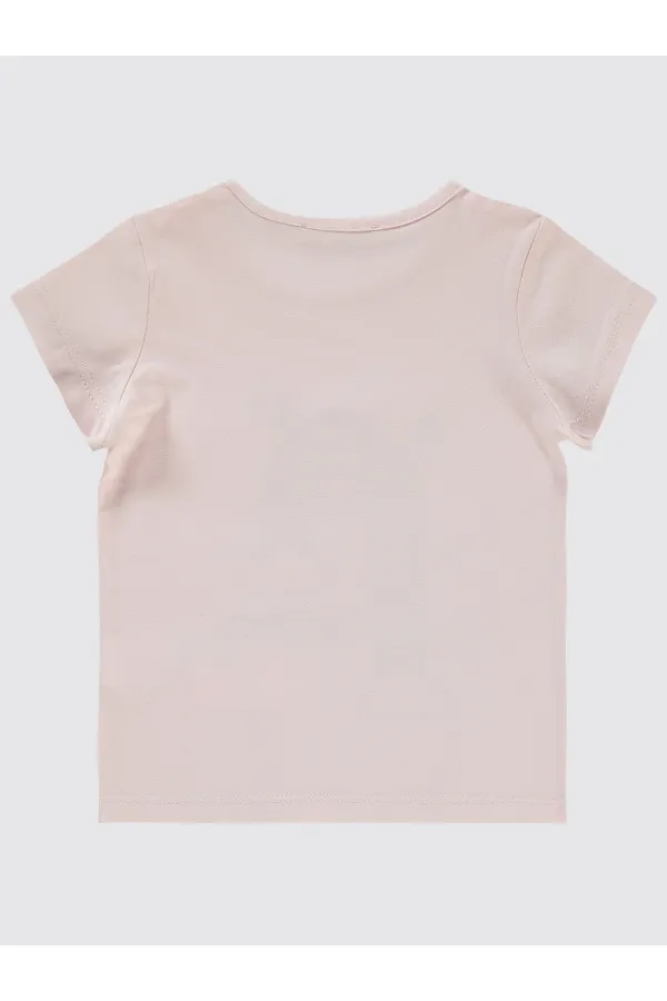 Girl's T-Shirt 2-5 Years Old Pink Sherbet - Package