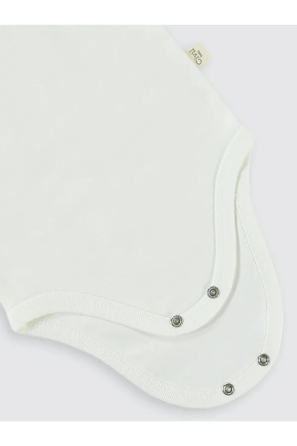 Body bébé à boutons-pression blanc 0-24 mois - Lot