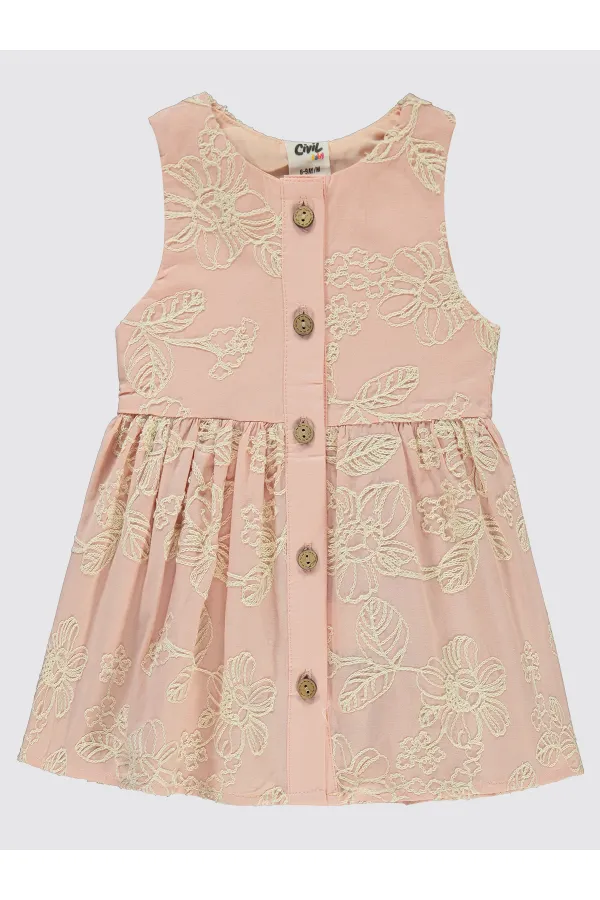 Baby Vest and Dress 0-24 Months Powder - Package