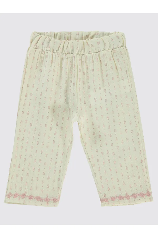 Baby Pants 0-24 Months Ecru - Pack
