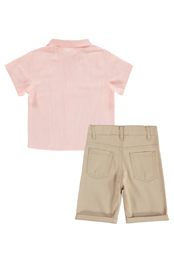 Erkek Çocuk Takım 2-5 Yaş Nar - Paket