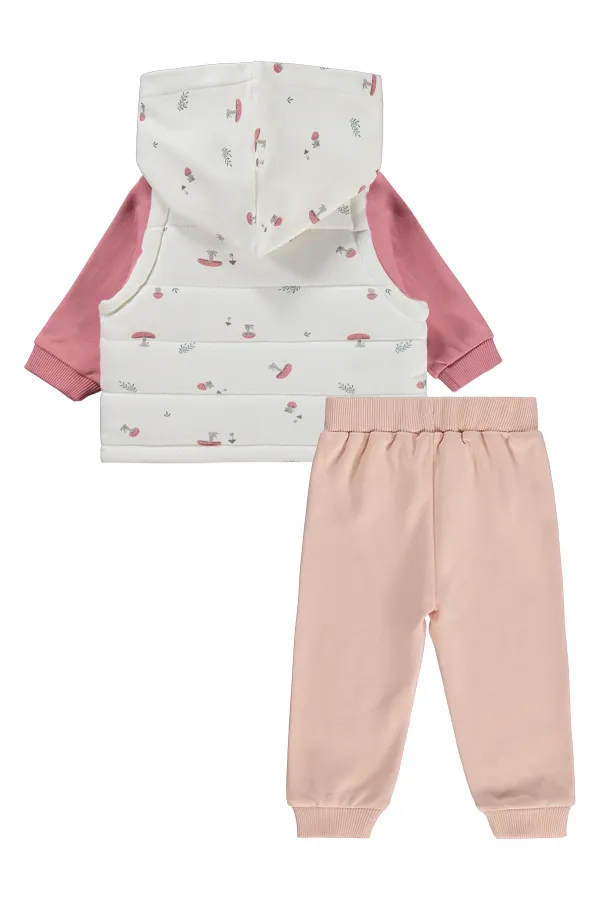 Bebek Takım 0-24 Ay Somon - Paket