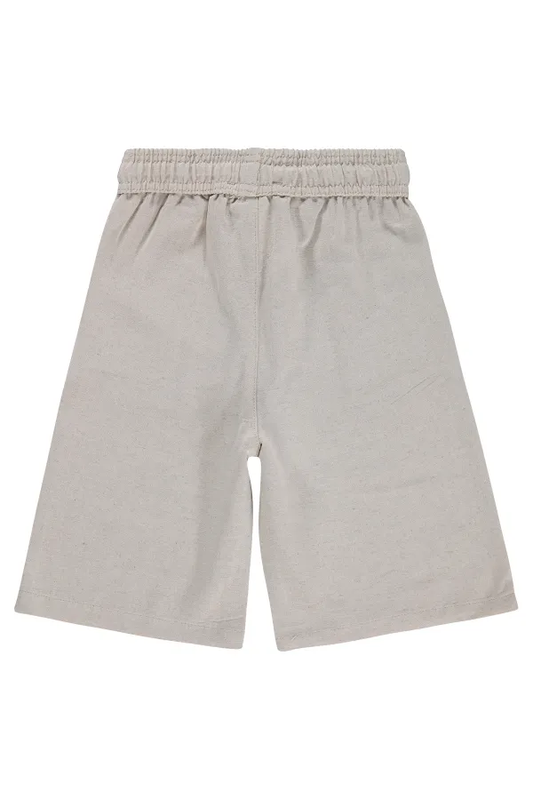 Erkek Çocuk Kapri 10-13 Yaş Bej - Paket