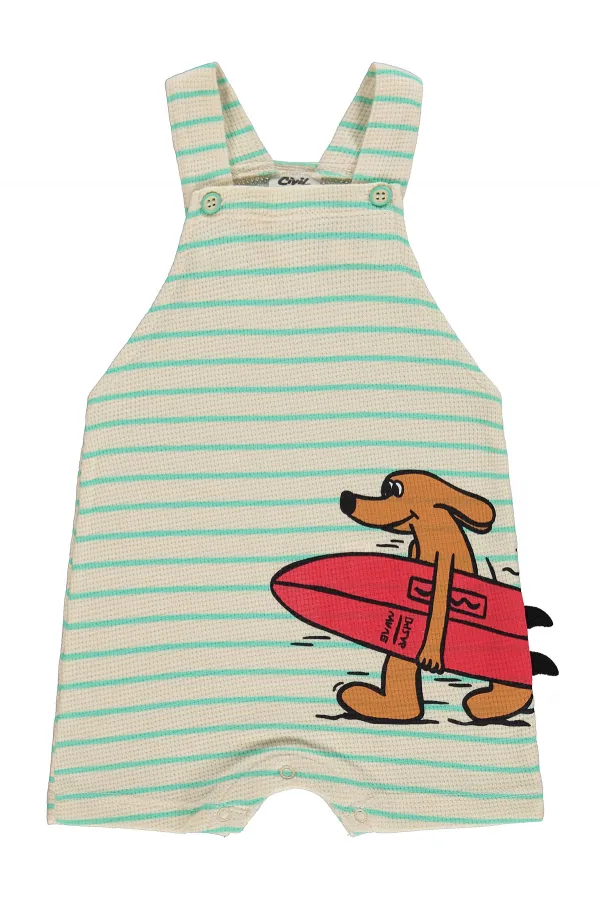 Barboteuse bébé 0-24 mois beige clair - Emballage