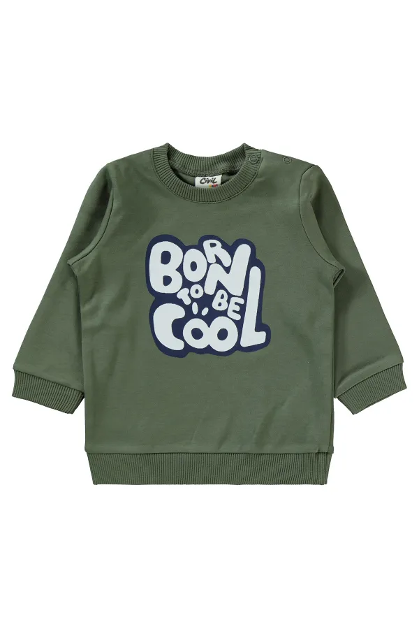 Ensemble bébé 0-24 mois kaki - Emballage