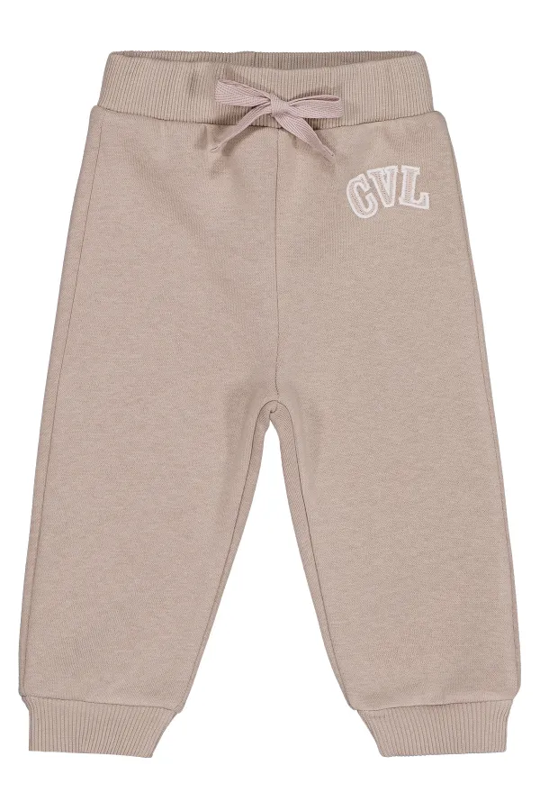 Baby Sweatpants 0-24 Months Mink - Pack