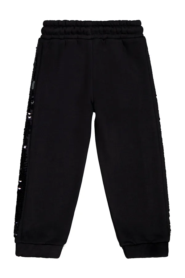 Kız Çocuk Eşofman Altı 2-5 Yaş Siyah - Paket