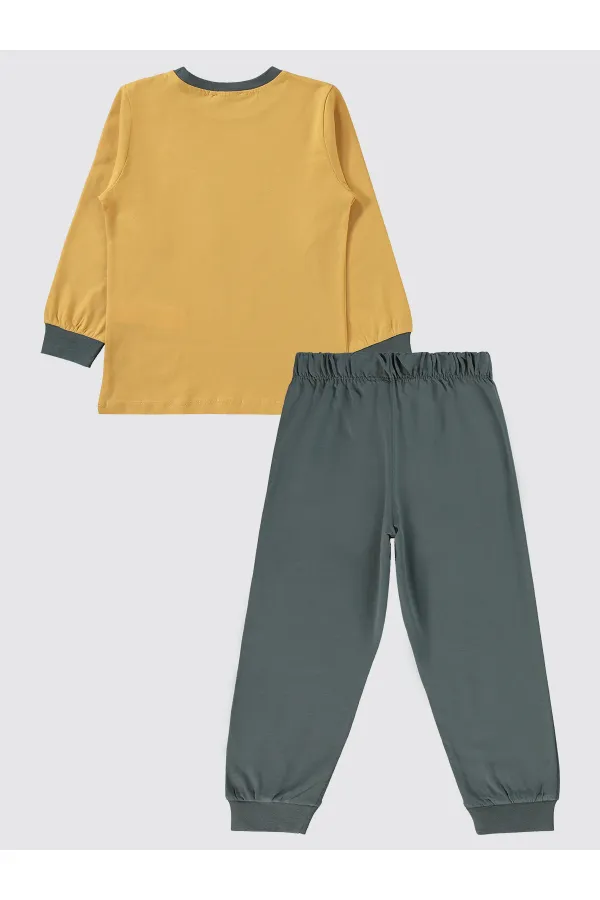 Erkek Çocuk Pijama Takımı 2-5 Yaş İndigo - Paket