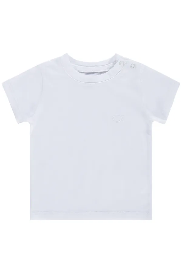 Baby T-Shirt Km 0-24 Months White - Package