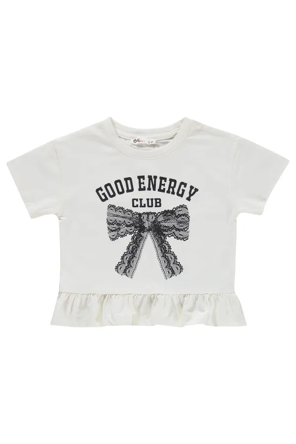 Girls' Team Set 2-5 Years Old, Off-White - Package