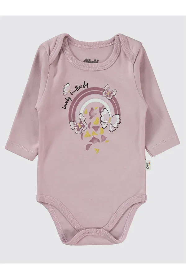 Bebek Takım 0-24 Ay Lila - Paket