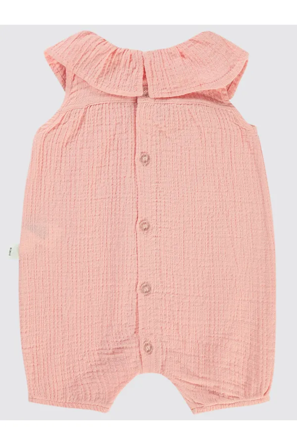 Combinaison bébé 0-24 mois, couleur poudre - Emballage