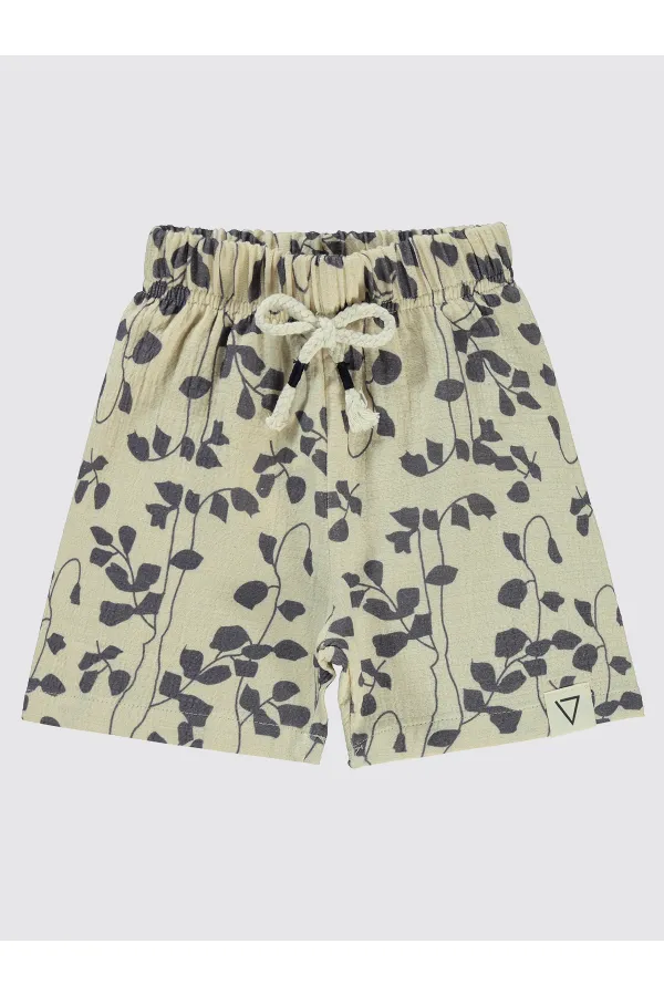 Erkek Çocuk Kapri 2-5 Yaş Ekru - Paket