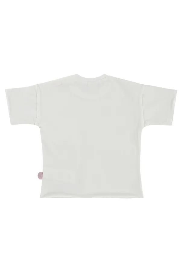 Bebek Tişört 0-24 Ay Ekru - Paket