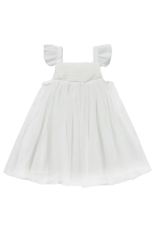 Ensemble combinaison et robe pour fille, 2-5 ans, écru - Emballage Ensemble combinaison et robe pour fille, 2-5 ans, écru - Emballage