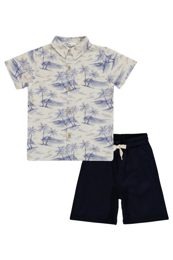 Boys' Team Set 2-5 Years Navy Blue - Pack