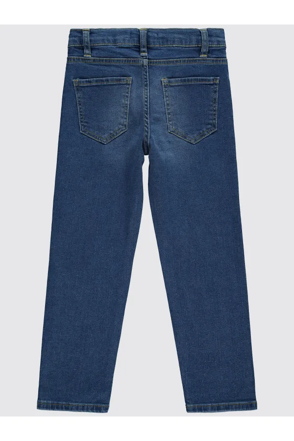 Pantalon garçon 6-9 ans bleu - Lot