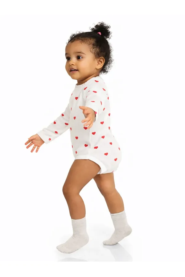 Bebek Çıtçıtlı Badi Km 0-24 Ay Ekru - Paket