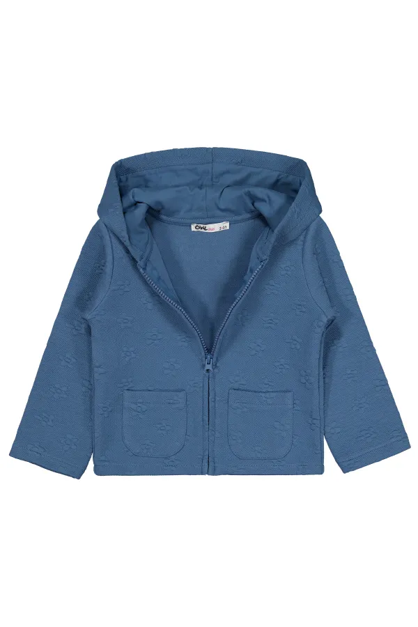 Kız Çocuk Eşofman Takımı 2-5 Yaş Petrol - Paket