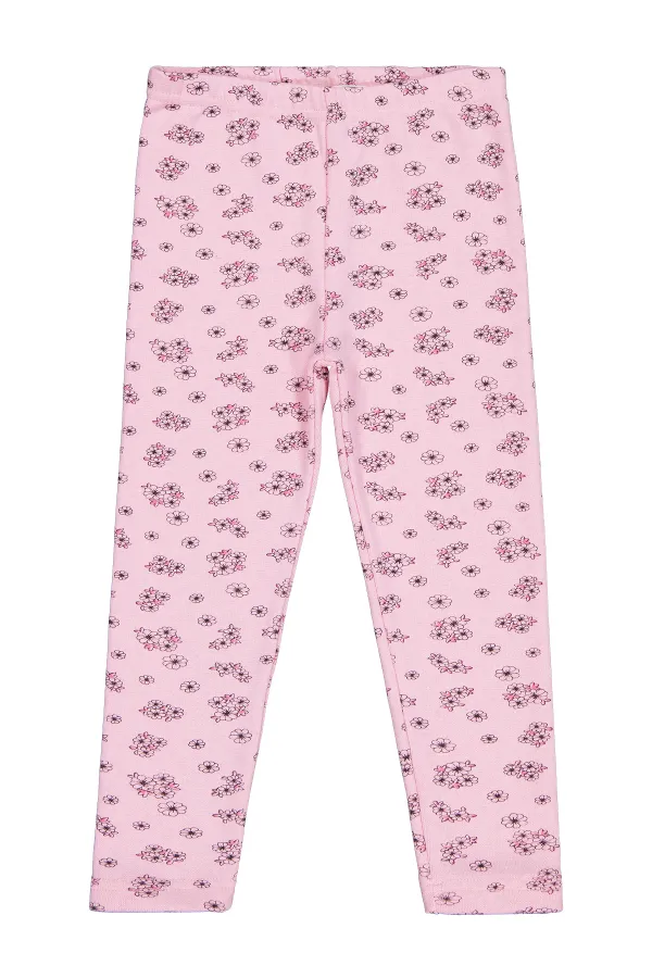 Leggings pour filles Km 6-9 ans Rose - Emballage
