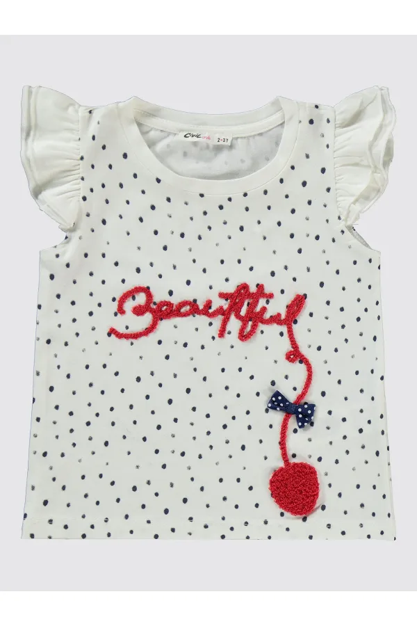 Ensemble rouge pour filles de 2 à 5 ans - Emballage