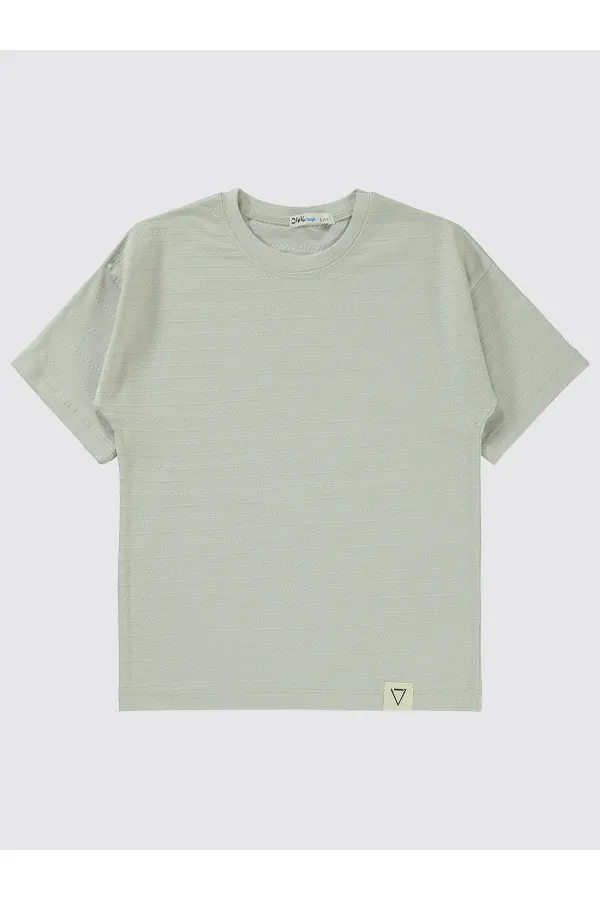 Boys T-Shirt 6-9 Years Old Light Gray - Pack