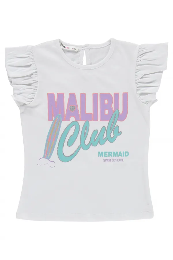 Ensemble pour fille de 2 à 5 ans, blanc cassé - Emballage