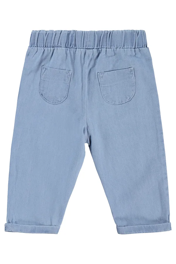 Baby Jeans Pants 0-24 Months Ice Blue - Pack