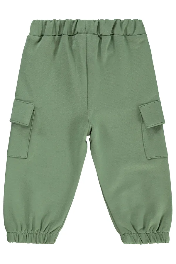 Baby Sweatpants 0-24 Months Khaki - Pack