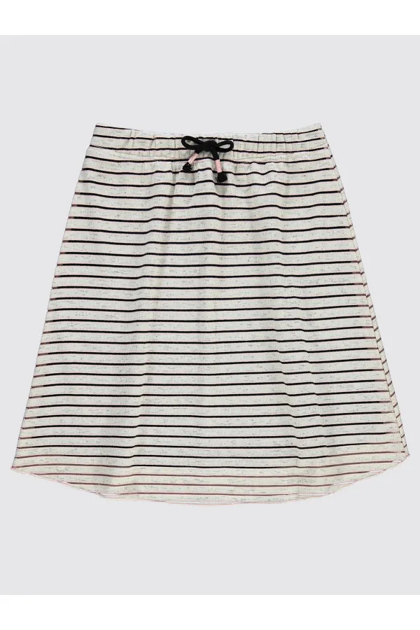 Kız Çocuk Etek 10-13 Yaş Siyah - Paket