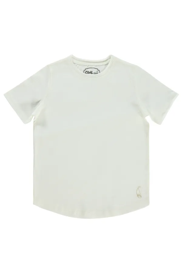 T-shirt garçon 6-9 ans écru - Emballage