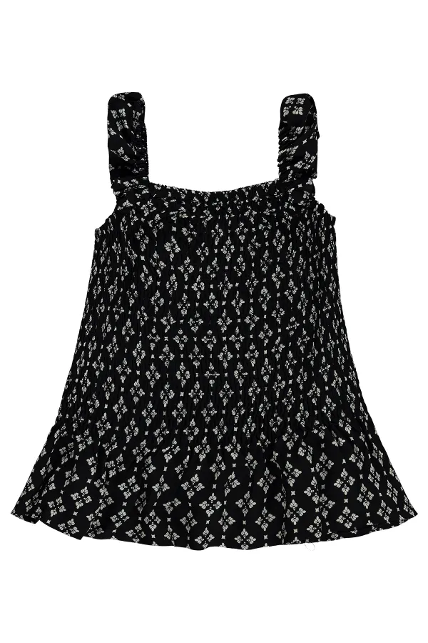 Girls' Shirt, Ages 10-13, Black - Package Girls' Shirt, Ages 10-13, Black - Package