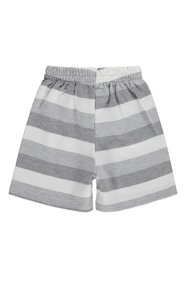Short garçon, 2-5 ans, gris - Lot