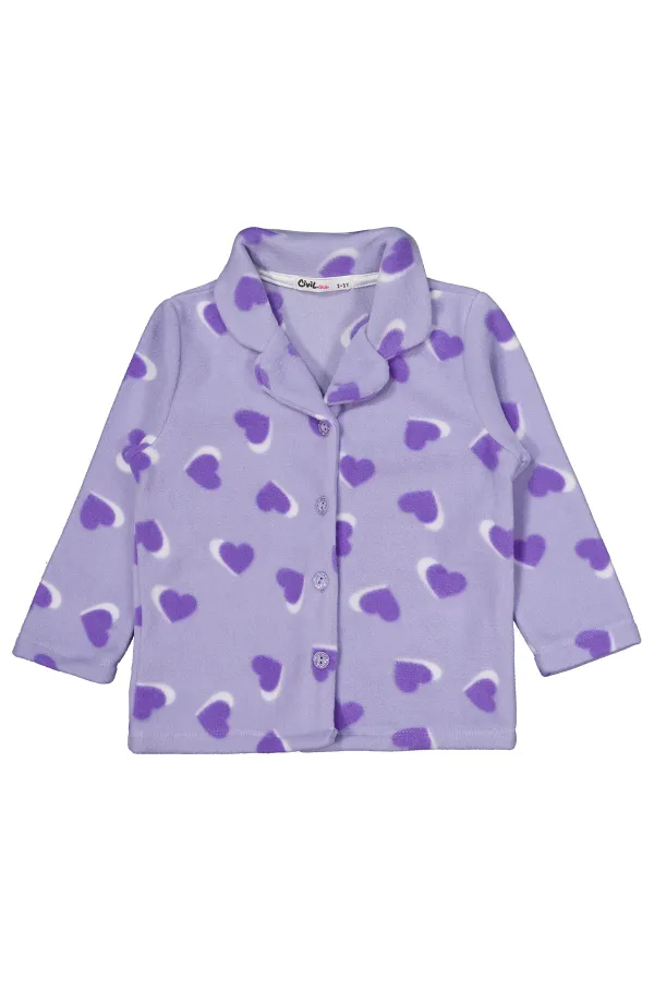 Ensemble pyjama fille lilas 2-5 ans - Emballage