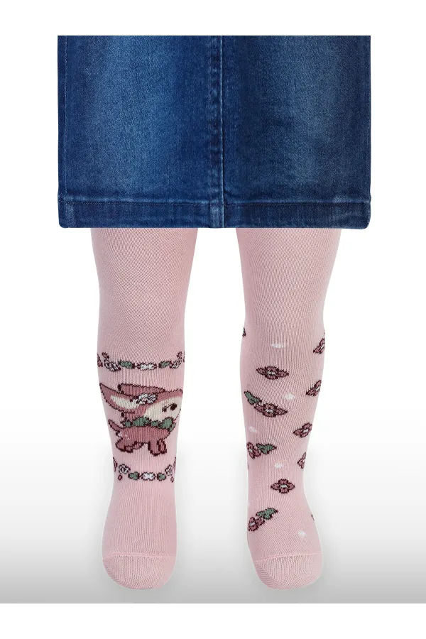 Collants bébé 0-24 mois Rose poudré - Lot