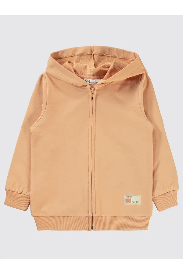 Kız Çocuk Hırka 6-9 Yaş İtalyan Kili - Paket