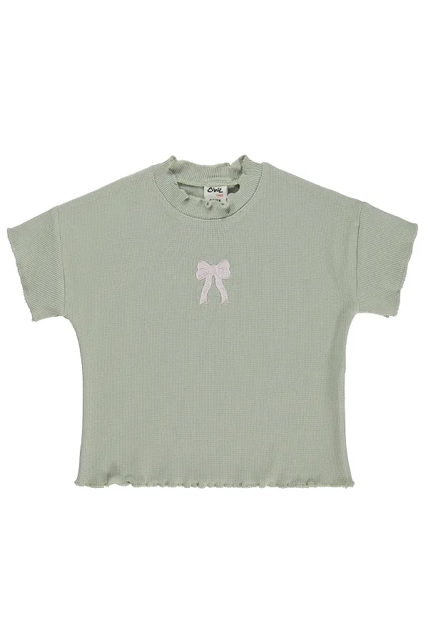 Bebek Tişört 0-24 Ay Çağla Yeşili - Paket