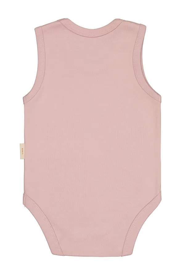 Bebek Çıtçıtlı Badi 0-24 Ay Pembe - Paket