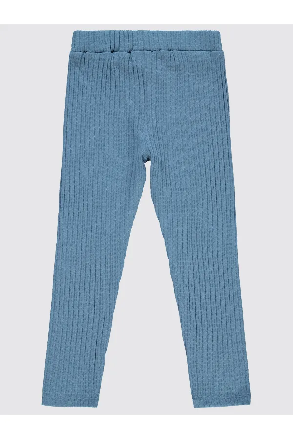 Collants pour filles de 6 à 9 ans, bleu élémentaire - Lot