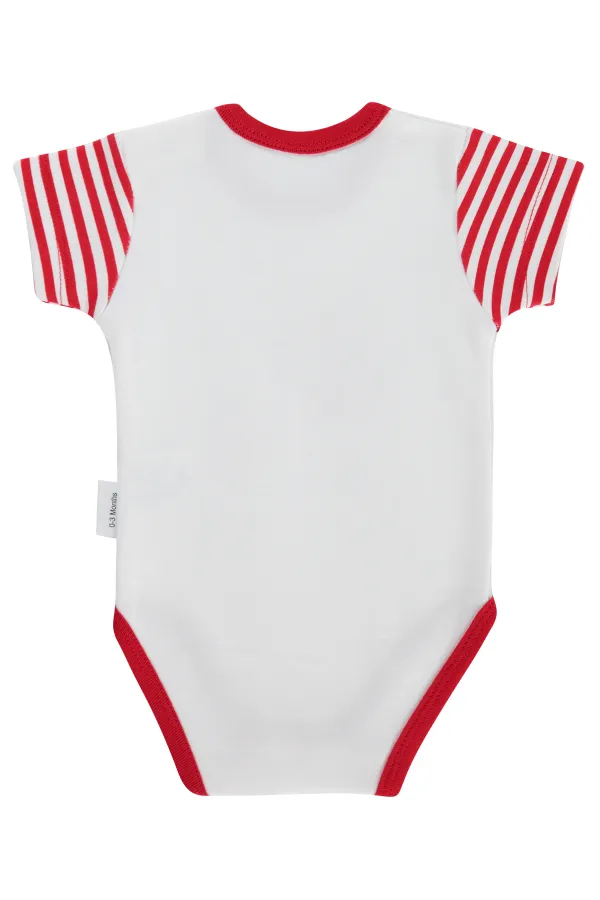 Body bébé à boutons-pression 0-24 mois, écru - Emballage